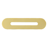 Kingston Brass TC4022 Made to Match Bathtub Overflow Hole Cover, Polished Brass