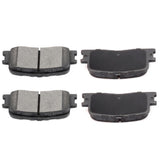 ECCPP D885-7762 4pcs Rear Ceramic Disc Brake Pad Set Fit For Lexus ES300 2002-2003,For Lexus ES330 2004-2006,For Toyota Camry 20