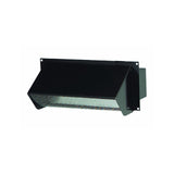 Broan BROAN-639-BLACK Black 639 Wall Cap for 3-1/4 x 10 Duct for Range Hoods and Bath Ventilation Fans