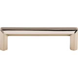 Top Knobs TK793PN Serene Collection 3-3/4 Lydia Pull, Polished Nickel