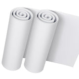 Doping 2-Pack White Foam Sheets Roll, 5mm Thick Premium Cosplay EVA Foam Sheet, 13.9 x 59 with High Density 86kg/m3 Craft Foam f