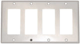 Walplat 4G Gfi Decor Wh (Pack Of 1)