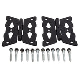 National Hardware N109218 SPB8443 Decorative Butterfly Hinges in Black