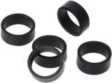ONLYKXY 100 Pieces Silicone Cable Ties, Data Lines Silicone Cord Ties, Reusable Rubber Rings, Power Cable Tie Straps, Elasticity
