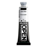 OPEN SlowDrying Acrylics by GOLDEN, Carbon Black, 2 fl oz. tube, Professional Acrylic Paint, Opaque