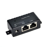 Poe Texas PoE Injector - Single Port Power Over Ethernet Passive PoE Adapter - 10/100/1000 Gigabit Data Accepts 12v to 56v DC - 
