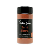 Gamblin Dry Pigment 4 Oz Burnt Sienna