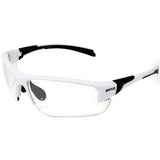 Global Vision Hercules 7 24Hour AutoDarkening Clear to Smoke Lens Transitional Safety Sunglasses Glasses Photochromic (White)
