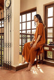 Gosriki Women'S Rayon Viscose Solid A-Line Kurta With Palazzo (Dhruvika Rust-Gs_M_Rust_Medium),Rust,,B0F9PZ2D94