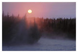 Sunrise Over Kasilof River, Kasilof, Alaska-Paper Art-20,,X14,,