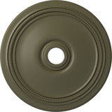 Ekena Millwork CM24DIPTF Diane Ceiling Medallion, 24OD x 3 5/8ID x 1 1/4P (Fits Canopies up to 6 1/4), Hand-Painted Painted Turt