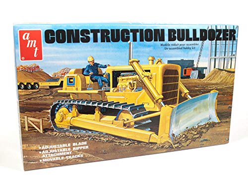Amt Construction Bulldozer 1:25 Scale Model Kit