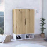 Rosie Armoire -Bedroom -Light Oak / White
