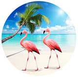 Screen Door Magnets Double Sided - Keep People, Kids, and Dogs from Running into The Screen Door - Robbins Aria Flamingos