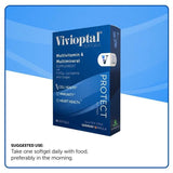 Vivioptal PROTECT For Men Multivitamin & Multimineral Supplement 30 Capsules