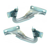 For Ford Explorer 2011-2019 Hood Hinge Driver and Passenger Side | Pair | Made of Steel | Replacement For FO1236154, FO1236155 |