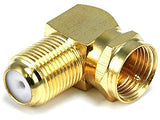F Type Right Angle Adapter