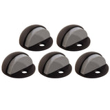 Design House 181891 Dome Door Stop, 5Pack, Oil Rubbed Bronze, 5 Pack