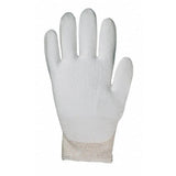 SHOWA 540 Palm Fit Cut Resistant 540 White HPPE Polyurethane Palm Coated Gloves, Large
