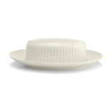 Mikasa Italian Countryside Covered Butter Dish, White