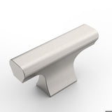 Amerdeco 10 Pack Brushed Satin Nickel Cabinet Knobs Single Hole Cabinet Pulls Round Kitchen Cabinet Knobs Solid Drawer Knobs Dre