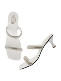 Shoetopia Women'S Heel-1555 Heeled Sandal-3 Kids Uk (Heel-1555-White)-Eu36,White,3,B0D2TV6K4J