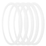 5PCS Universal Pressure Cooker Gasket Replacement, Food Grade Silicone Sealing O Ring Power Cooker Replacement Parts for Pressur