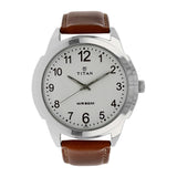 Titan Analog White Dial Men'S Watch -Nm1585Sl07 / Nl1585Sl07/Np1585Sl07