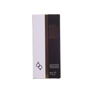 Alyssa Ashley Musk Eau De Toilette Spray,Silver 1.7 Ounce