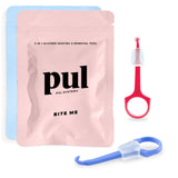 PUL 2 in 1 Chewies & Clear Aligner Removal Tool Combo by The Pultool | Compatible with Invisalign Removable Braces & Trays, Alig