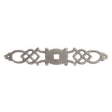 Hickory Hardware P326ST 51/2Inch Manor House Back Plate, Silver Stone