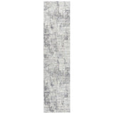 Alora Decor Glamour 2'7' X 9'6' Cream/Gray/Rust/Blue Power-Loomed Area Rug