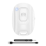 MAIRAN Rechargeable Wireless Camera Remote Shutter for iPhone and Android Smartphones, Bluetooth Phone Remote Control,Selfie But