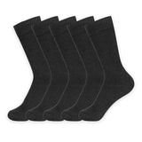 Tendsy MenS Cotton Calf Length Socks | Full Length Formal/Casual Socks For Men & Boys | Free Size | Pack Of 5 Pairs