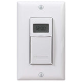 Intermatic EI600WC Decorator Digital InWall 7Day Astronomic Timer, White