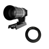 SVBONY SV535 Astro Camera Lens with Z Mount Adapter Compatible with Nikon Mirrorless Camera, F2.8 Telephoto Lens, 105mm Focal Le