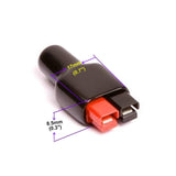 Treedix 20pcs Flame Retardant Cover Rubber Sleeve Compatible with 2-Position Anderson Powerpole Connectors