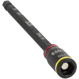 Klein Tools 32767 Impact Driver, 3in1 Impact Flip Socket and Bit Holder, 1/4Inch and 5/16Inch Hex Drivers, 5Inch Length