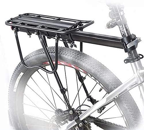 COMINGFIT 110 Lbs Capacity Almost Universal Adjustable Bike Luggage Cargo Rack Bicycle Accessories Equipment Stand Footstock Bic