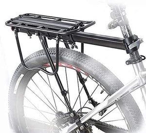 COMINGFIT 110 Lbs Capacity Almost Universal Adjustable Bike Luggage Cargo Rack Bicycle Accessories Equipment Stand Footstock Bic