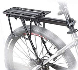 COMINGFIT 110 Lbs Capacity Almost Universal Adjustable Bike Luggage Cargo Rack Bicycle Accessories Equipment Stand Footstock Bic