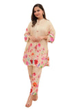 Leriya Fashion Ethnic Co Ord Set for Women Western Wear | Kurta Set for Women | 2 Piece Kurta Set | Kurta with Pant for Women | 