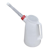 CALANDIS Oil Jug with Long Spout Portable Oil Measuring Jug for Motorcycle Garage Car 1.2L, Other Automotive Hand Tools, Hand To