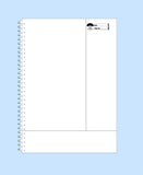 Amblitz Unruled Spiral Notebook | Upsc Topper'S Template For Current Affairs & General Studies Notemaking | Unique Format | (400
