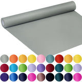 SMART&CASUAL 17.8 x 760 (63) Light Grey Kraft Craft Paper Roll for Gift Wrapping Bulletin Board Bouquet Flower Kids Art Packing