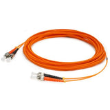 Addon 4M St To St Orange Om1 Duplex Ofnr (RiserRated) Mmf Fiber Patch Cable