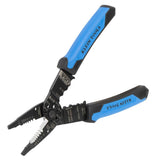 Klein Tools 1025 Long Nose Multi-Purpose Wire Stripper Tool, Made in USA Professional Electrician Tools, Crimping Tool, Cable St