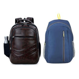 Treggo Backpack Combo Set Of 2 For Men & Women | Casual Travel Backpack | Water Resistant College, School & Office Bag | MultiC