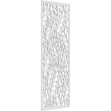 27 3/8W x 69 3/8H x 3/8T Ortonville Decorative Fretwork Wall Panels in Architectural Grade PVC