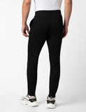 Fyltr Men'S Casual Joggers With Pintuck Design - Elasticated Waist With Drawstring | Welt Back Pocket | Solid Color,Every Ebony,Every Ebony,30
